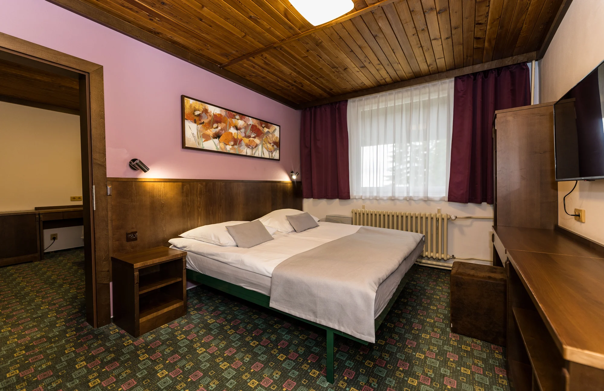 Horský hotel u Pece pod Sněžkou: snídaně či polopenze a 90 min. wellness