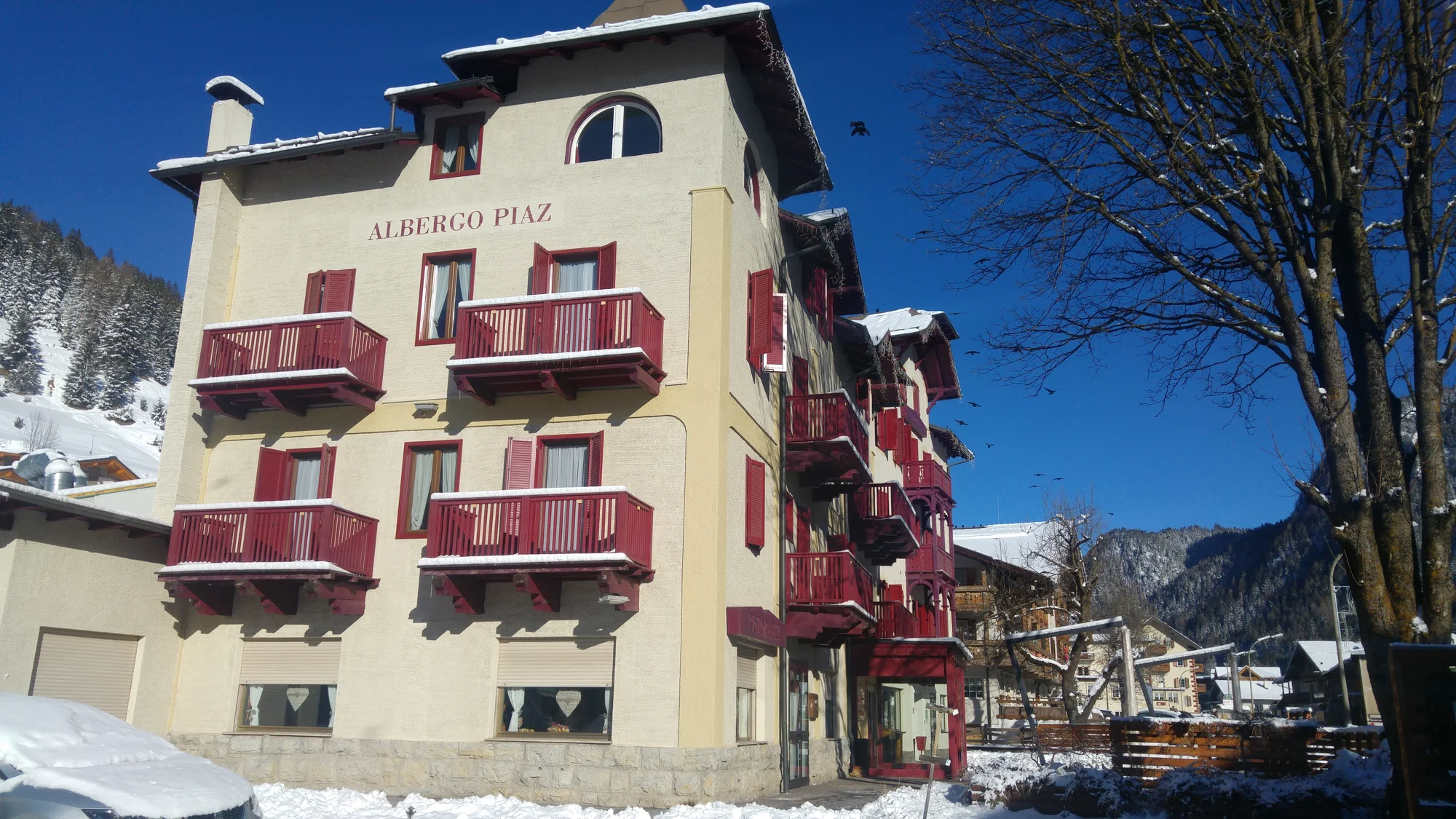 Lyžovačka v Itálii: horský hotel v Dolomitech se snídaní až pro 6 osob