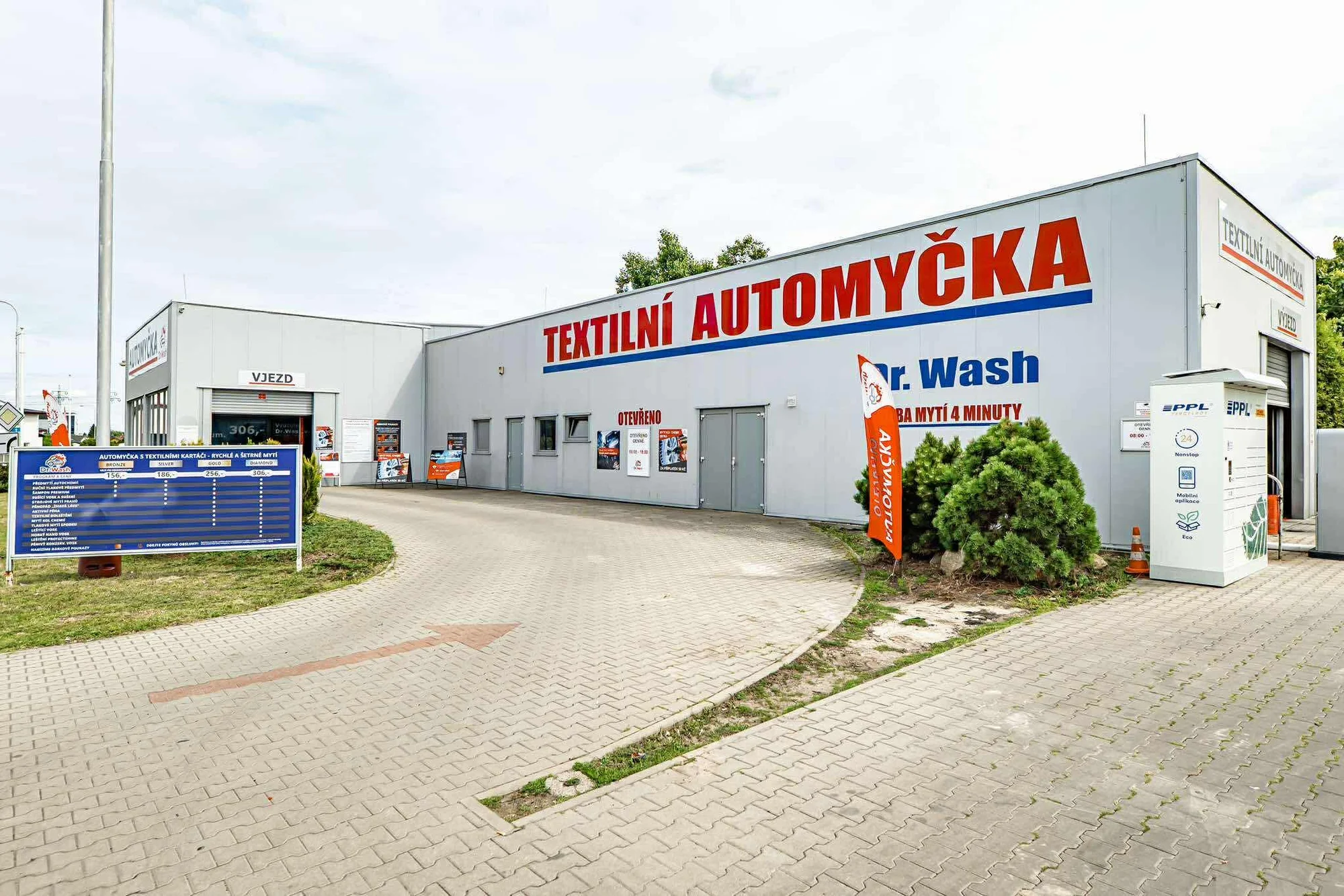 Automyčka Dr. Wash v Mladé Boleslavi: na výběr 4 programy