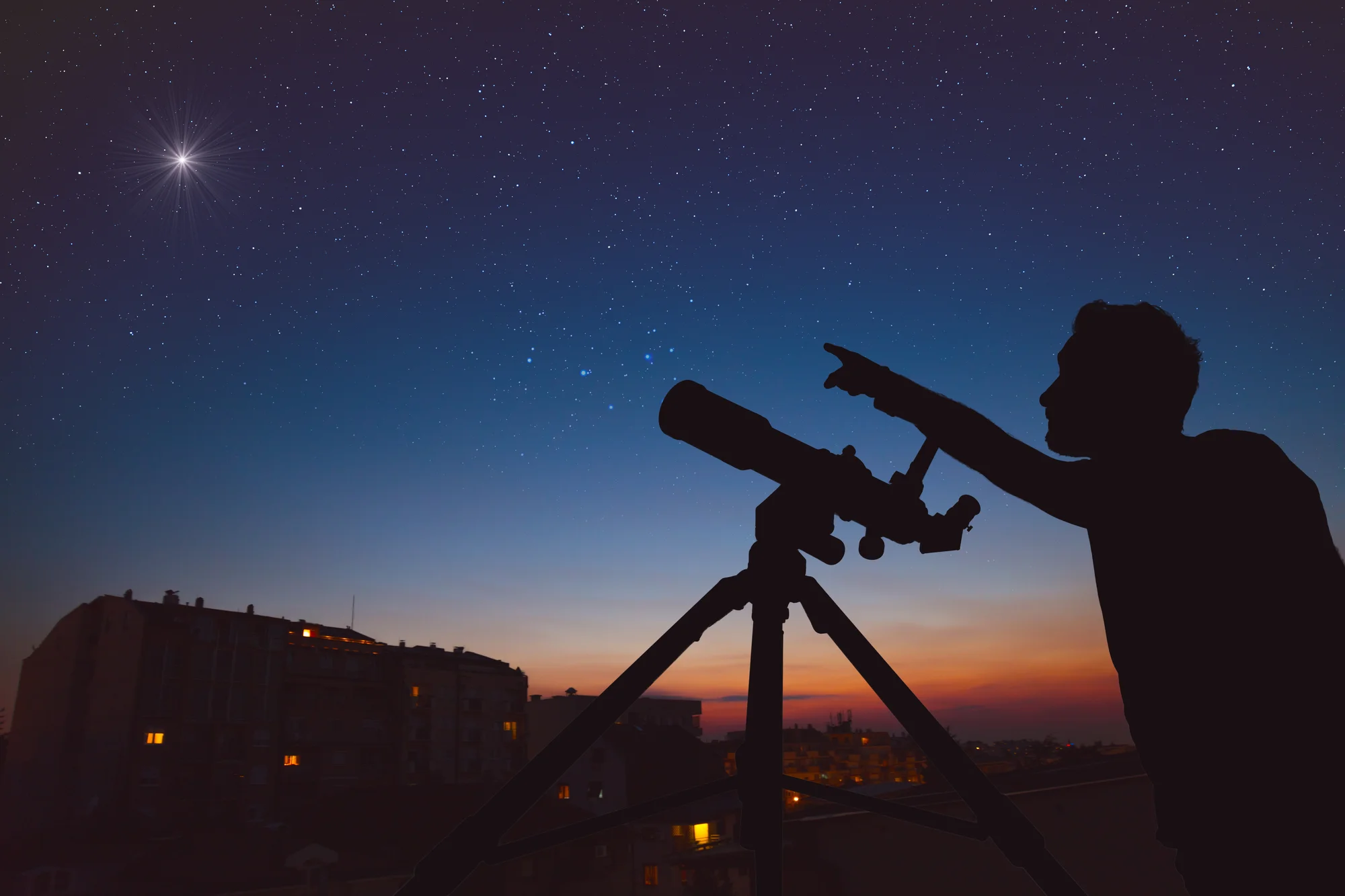 Privátní pozorování noční oblohy s astronomem Petrem Horálkem pro 2–10 osob