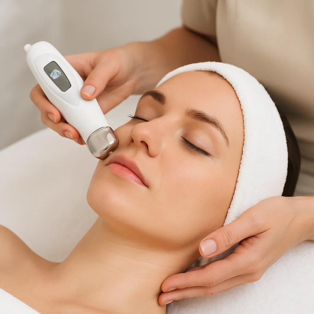 Kosmetické čištění pleti, mikrojehličkování či chemický peeling