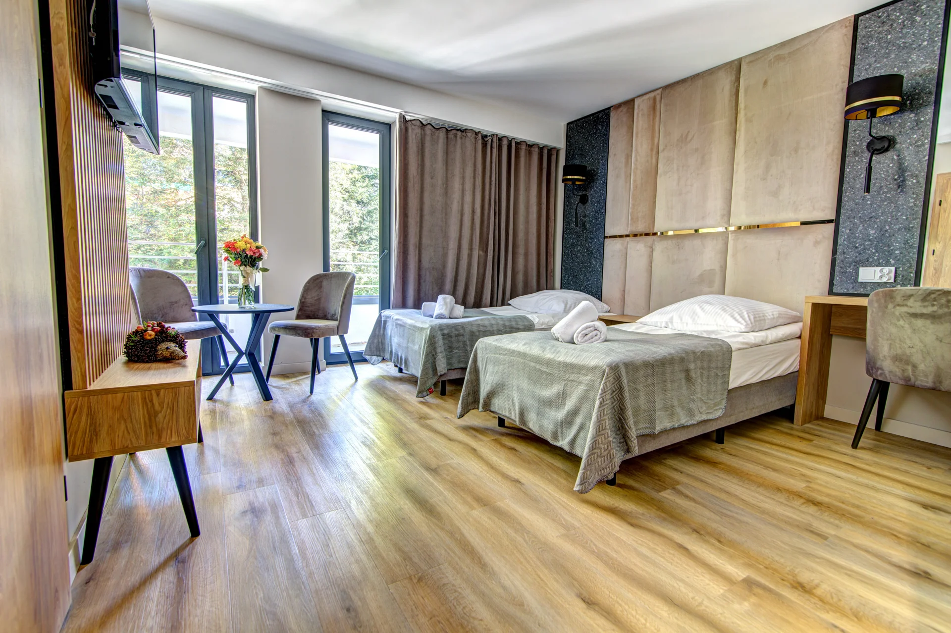Dovolená v lázeňském městě Krynica-Zdrój: 3* hotel se snídaní či polopenzí a neomezeným wellness