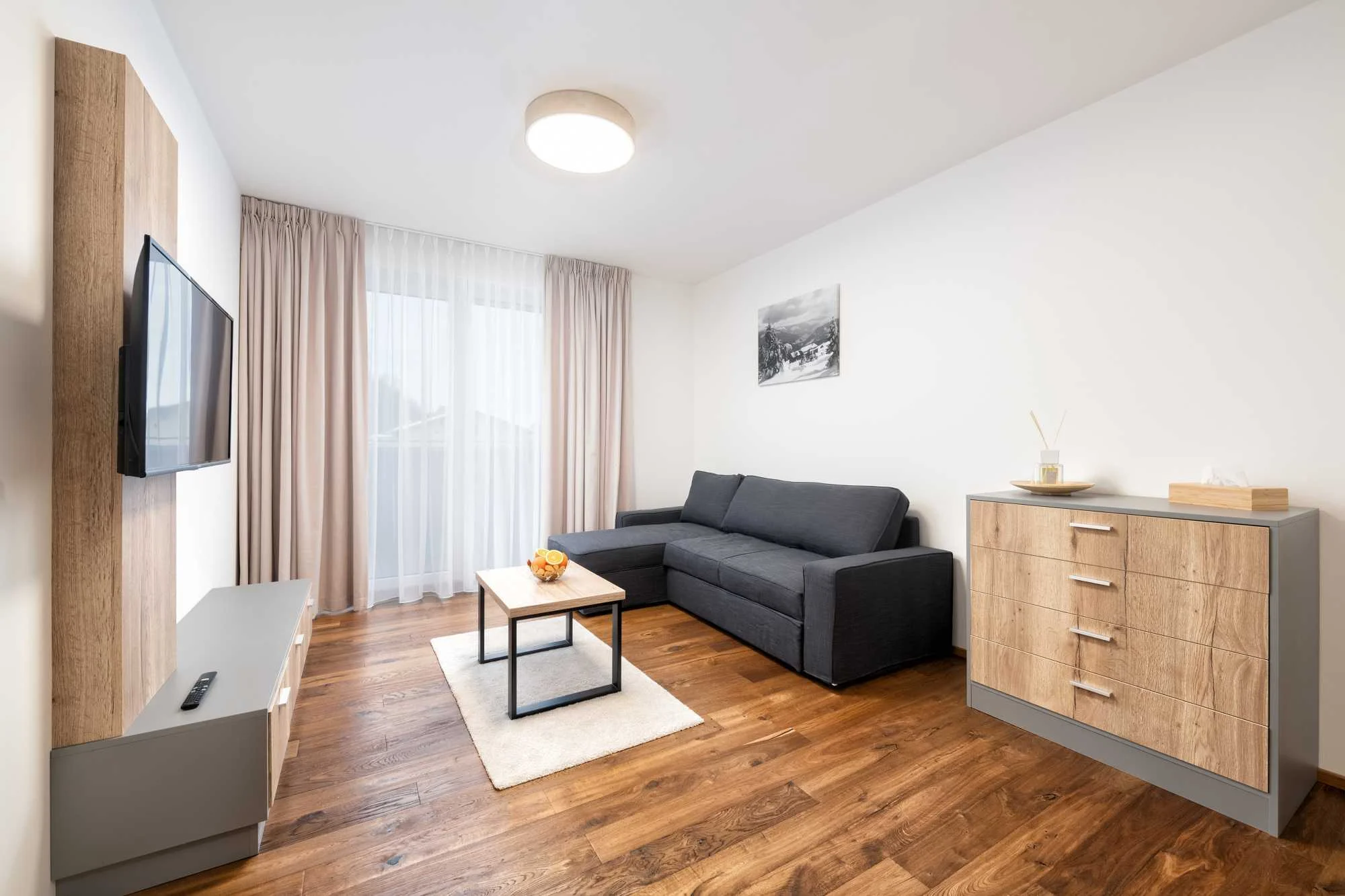 Pobyt v srdci Krkonoš: luxusní apartmány ve Vrchlabí pro 2 až 6 osob
