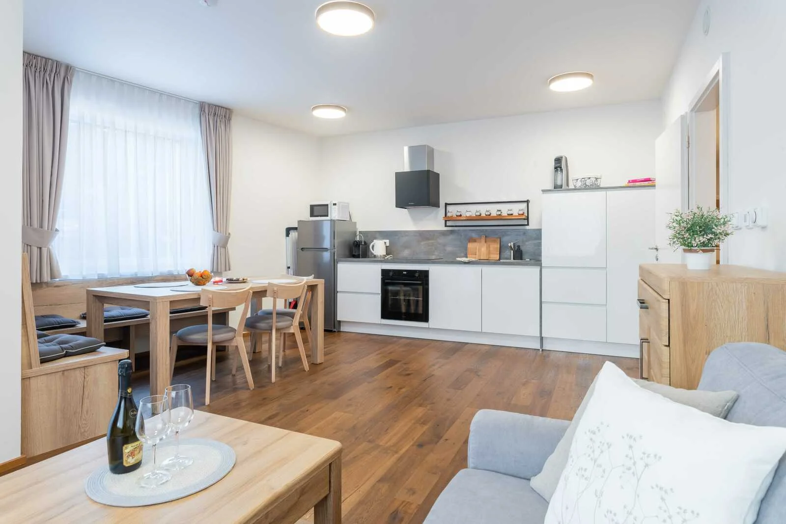 Pobyt v srdci Krkonoš: luxusní apartmány ve Vrchlabí pro 2 až 6 osob