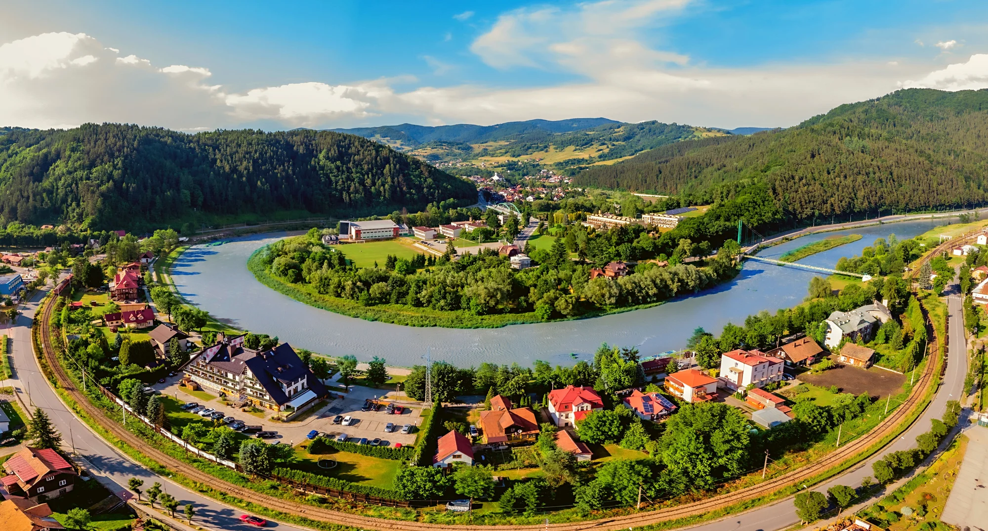 Pobyt s jídlem i neomezeným wellness v lázeňském městečku v polských Karpatech