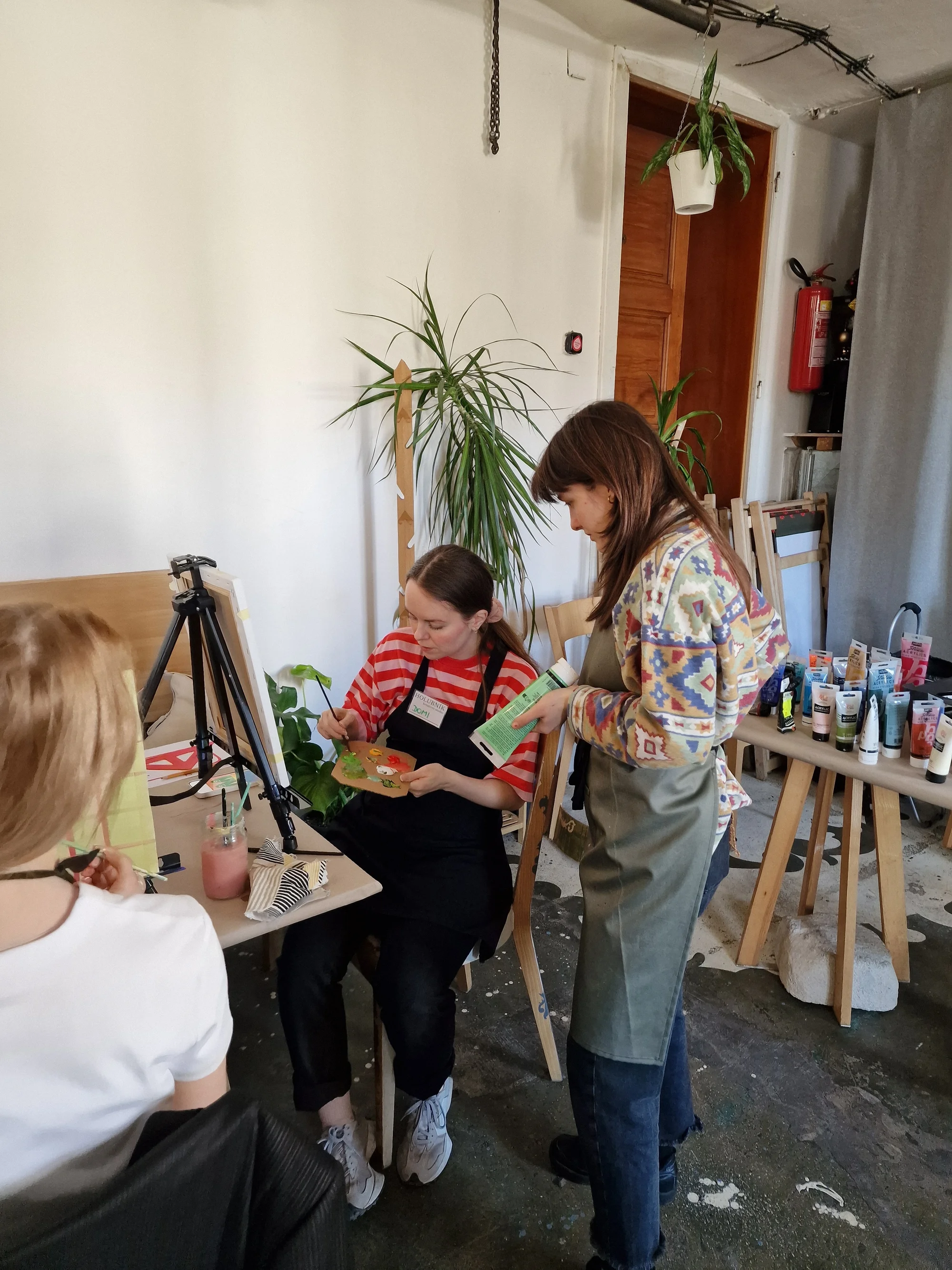 Tříhodinový workshop malování s brunchem pro 1 nebo 2 osoby