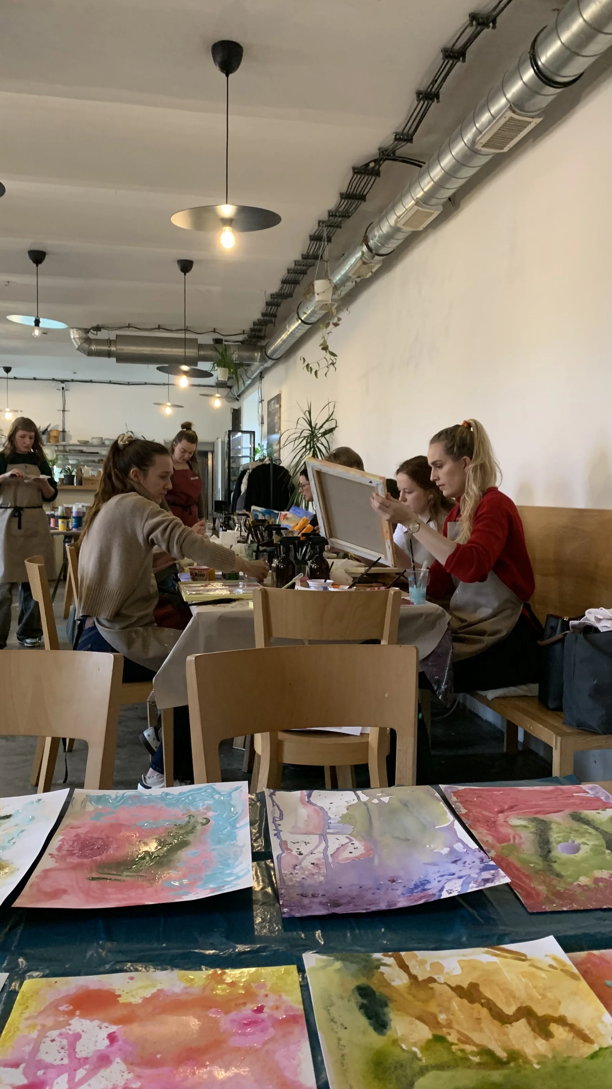 Tříhodinový workshop malování s brunchem pro 1 nebo 2 osoby