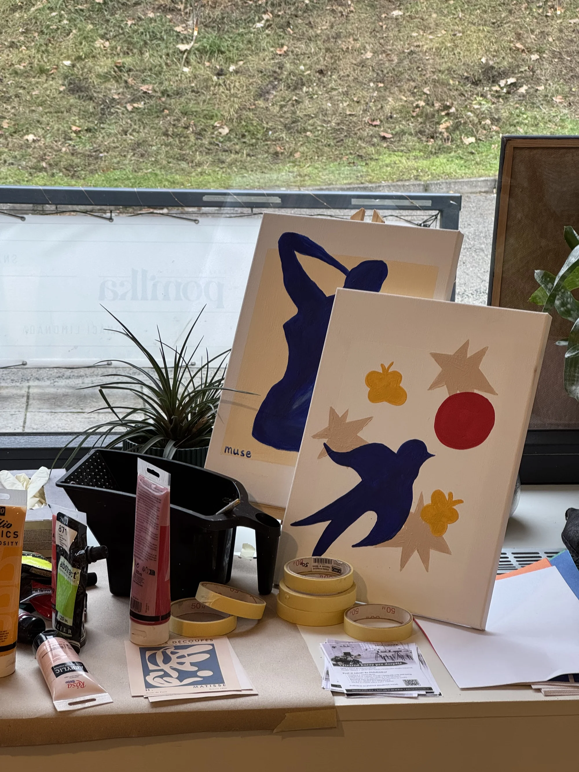 Tříhodinový workshop malování s brunchem pro 1 nebo 2 osoby