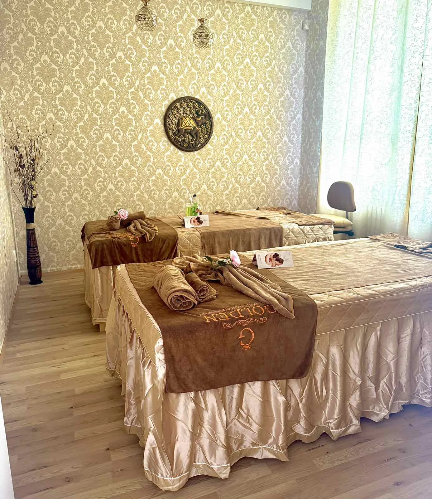 Thajské masáže: tradiční, olejová nebo párová v délce 60 nebo 90 min.