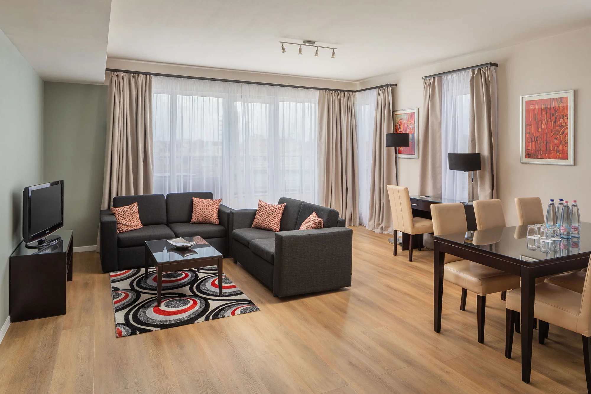 Oceňovaný apartmánový hotel v centru Budapešti: ubytování s vlastní terasou, snídaně