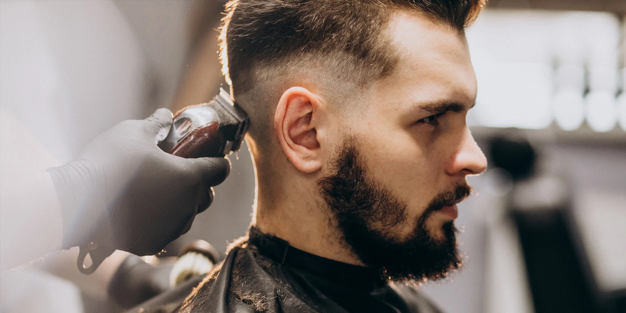 Pánský střih i vč. stylingu v elegantním salonu: nůžkami, strojkem i kombo