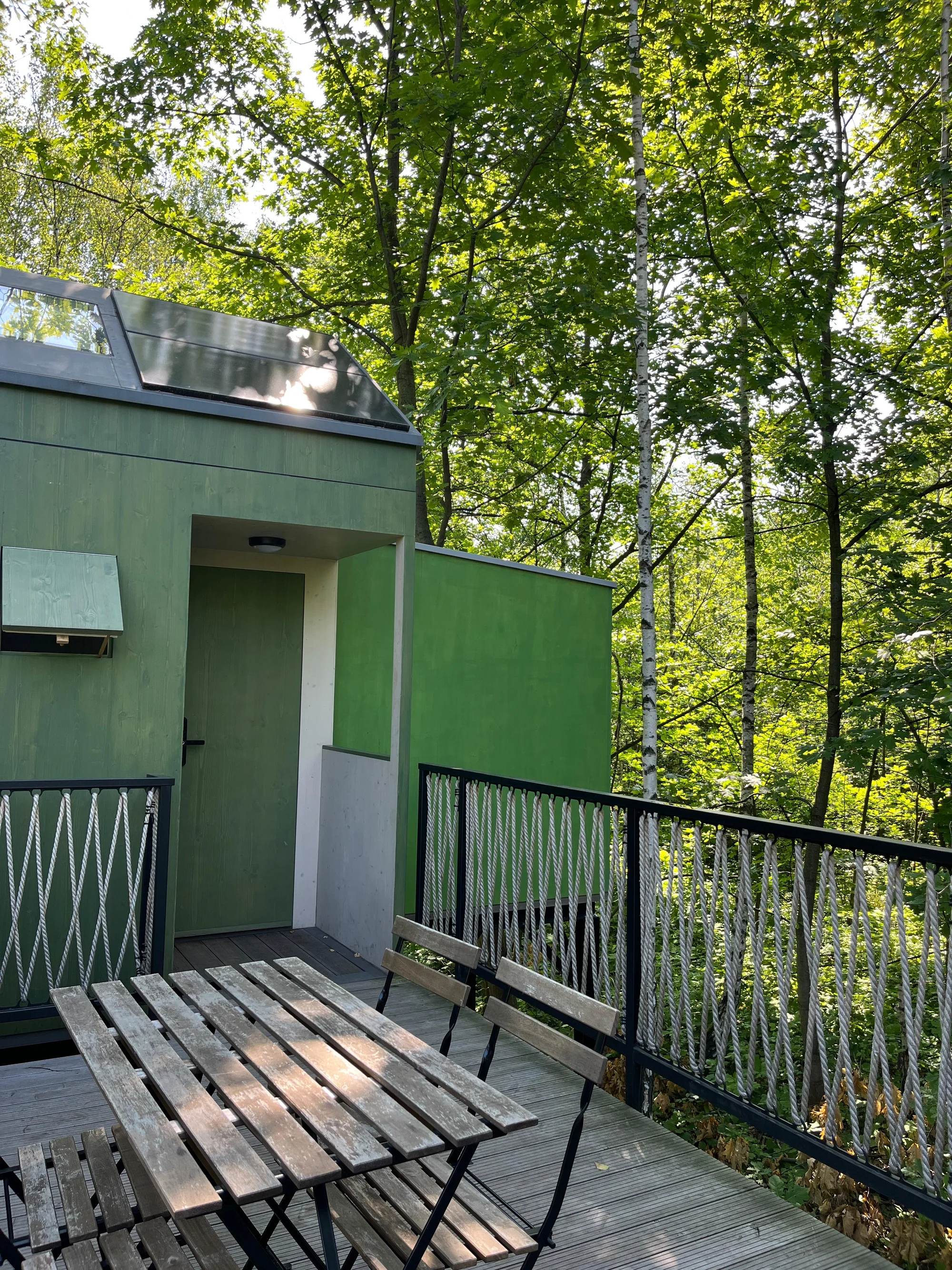 Posed pro 4 osoby kousek od ostravského hradu: terasa s grilem, kuchyňka i sauna
