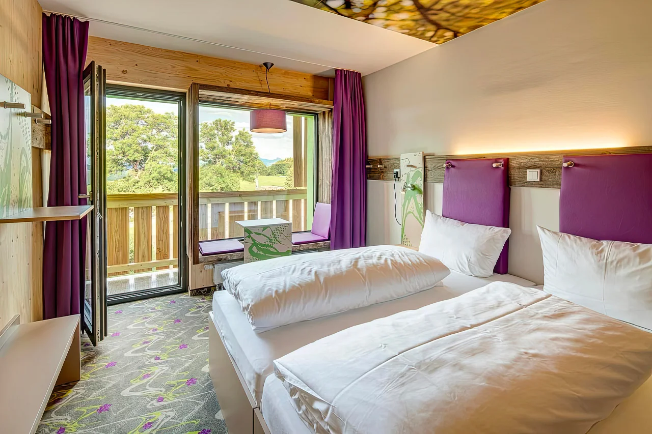 Pobyt v moderním horském hotelu v Korutanech se snídaní a saunami