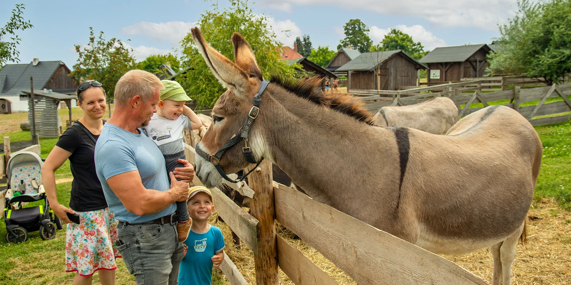 Vstupné do Centra Eden: projděte si historickou lékárnu, Horáckou vesnici i Pyramidu, pro jednotlivce či rodinu