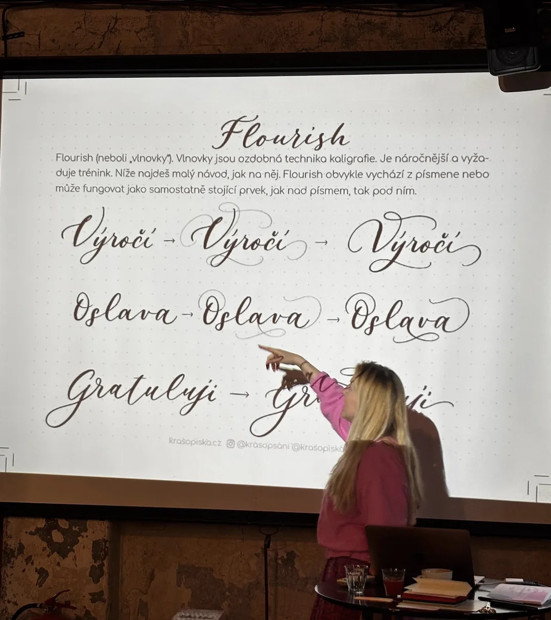 Krasopsaní od A do Z: workshop moderní kaligrafie a květinových ilustrací pro 1 až 2 osoby
