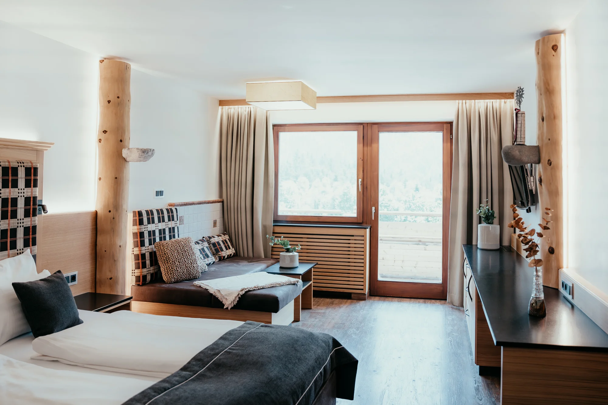 Krásný hotel v rakouském údolí Lechtal: polopenze a wellness, 20 minut od skiareálu