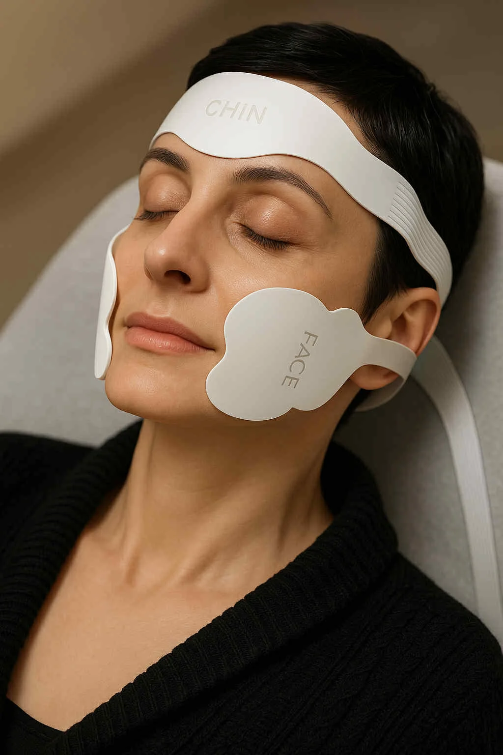 Neinvazivní ošetření EM-Face lifting: redukce vrásek a zpevnění pleti, 20 minut