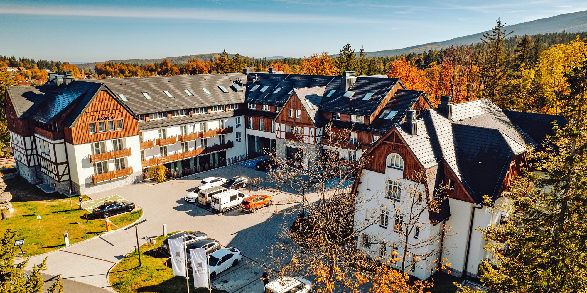 Moderní hotel v Krkonoších s wellness a polopenzí