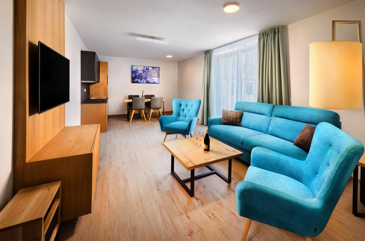 Resort u Liptovské Mary: moderní rodinné apartmány, pivní lázně, snídaně i polopenze