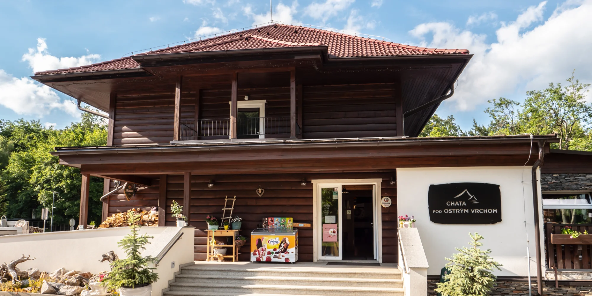 Trenčianske Teplice: chata se stravou i wellness
