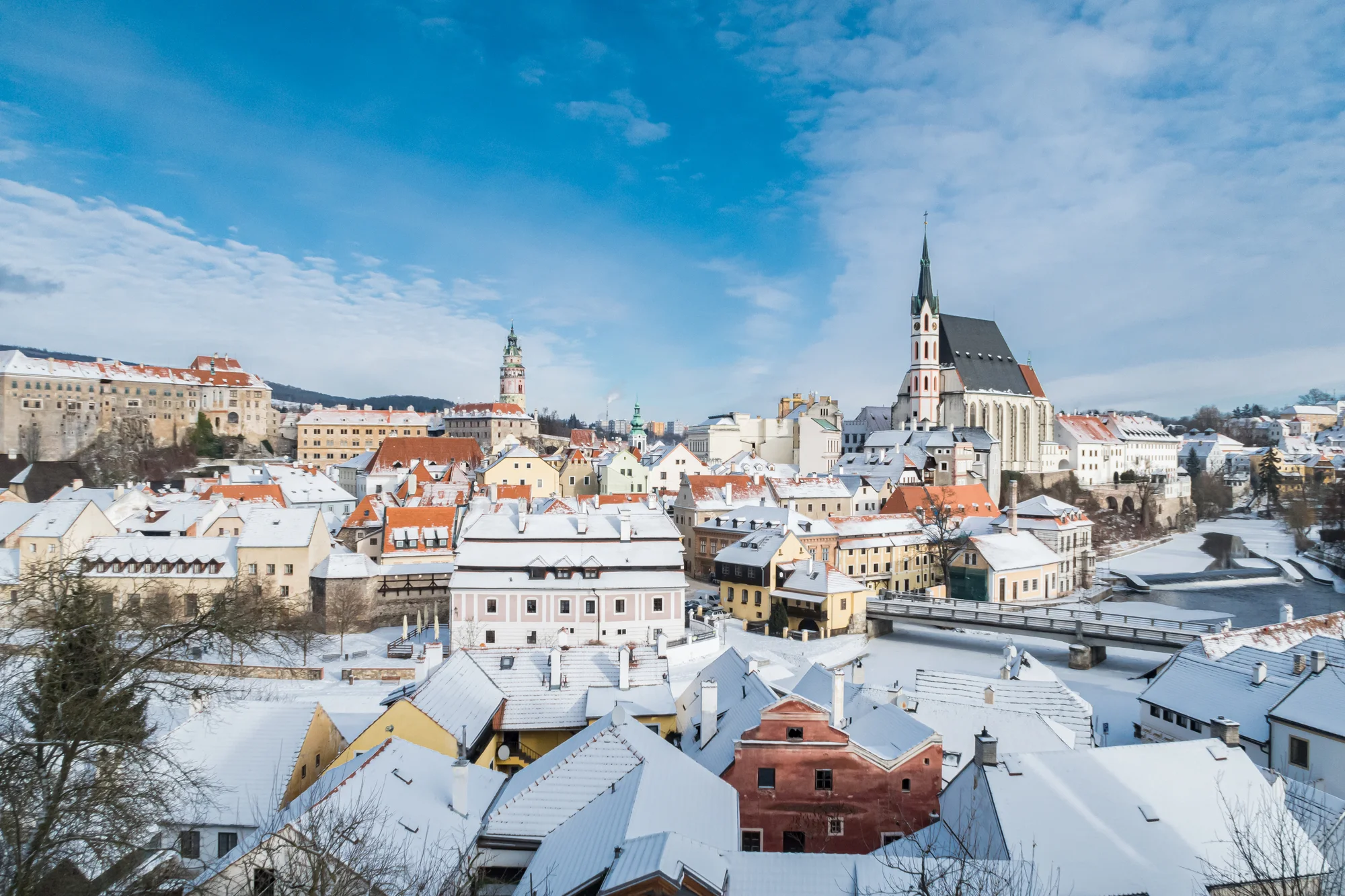 Pobyt v srdci Českého Krumlova se snídaní a vínem: pokoj nebo apartmán až pro 5 osob