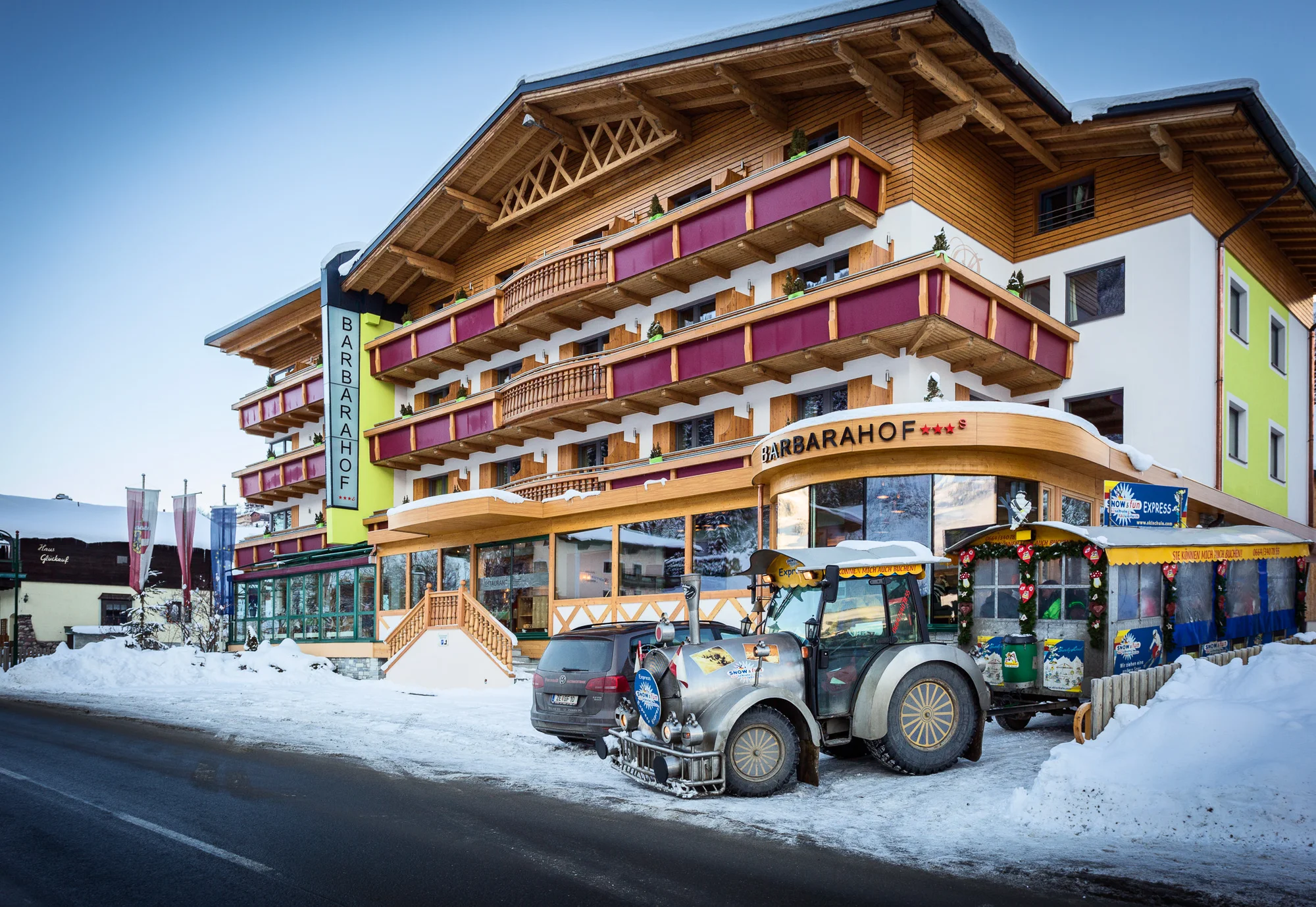 Dovolená v rakouském Saalbachu: 4* hotel s polopenzí, saunový svět, více než 200 km sjezdovek