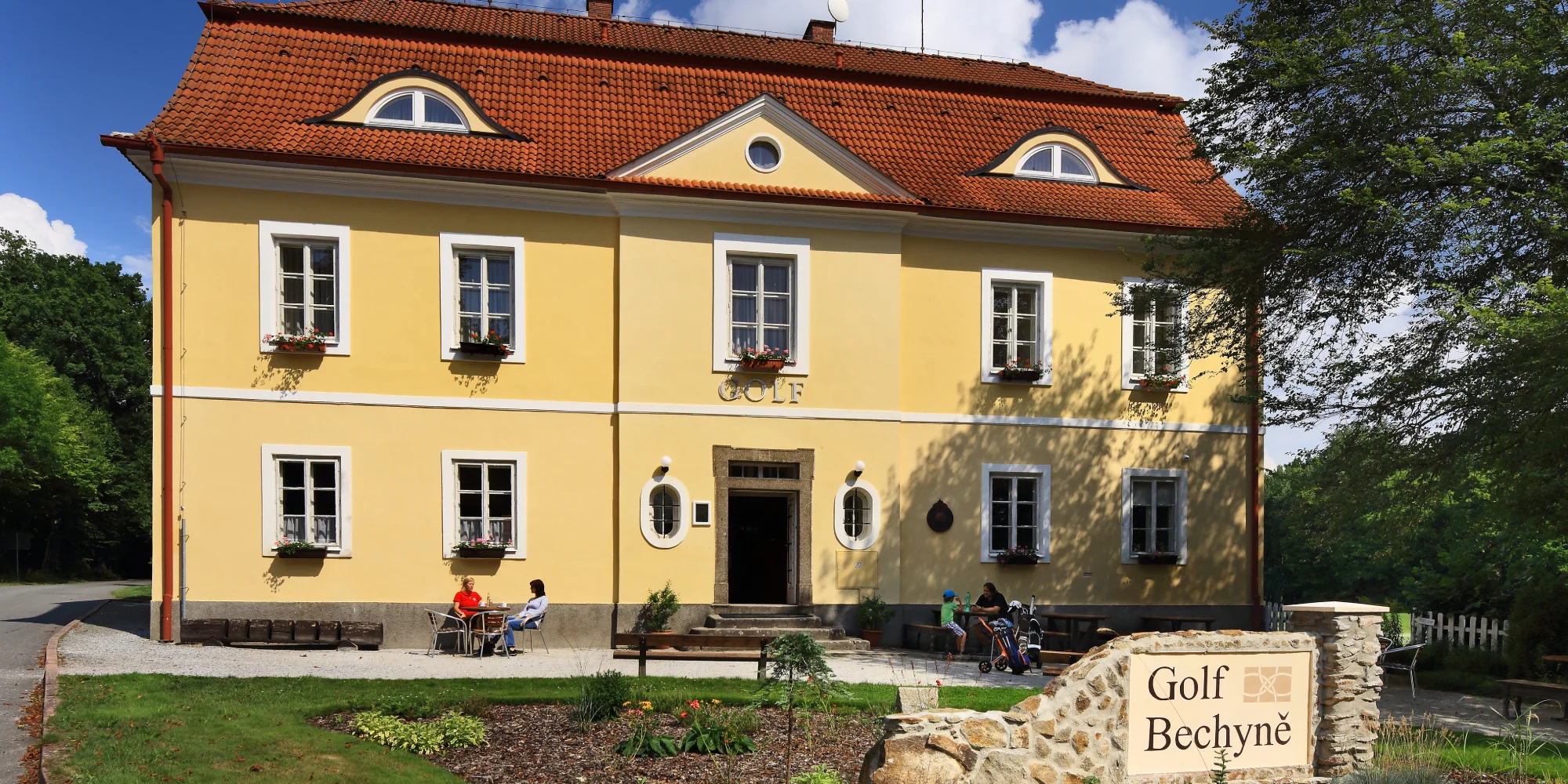 Penzion u golfového hřiště v Černické oboře u Bechyně: jídlo, sauna i golfový balíček s green fee