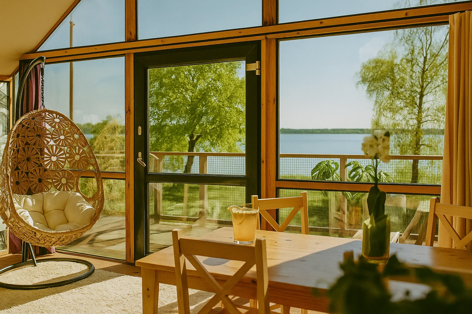 Glamping u jezera Jamno a u Baltu: bez jídla či se snídaní, spousta aktivit i domky s vlastním wellness
