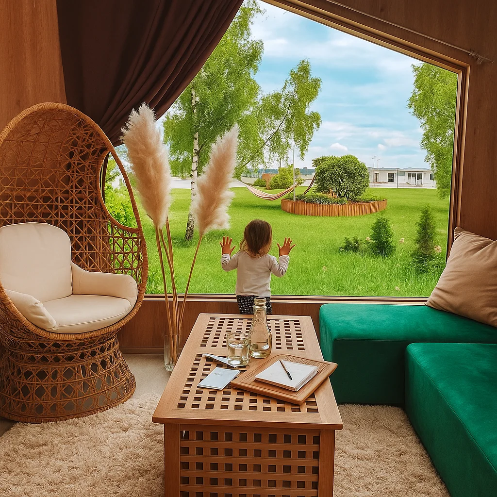 Glamping u jezera Jamno a u Baltu: bez jídla či se snídaní, spousta aktivit i domky s vlastním wellness