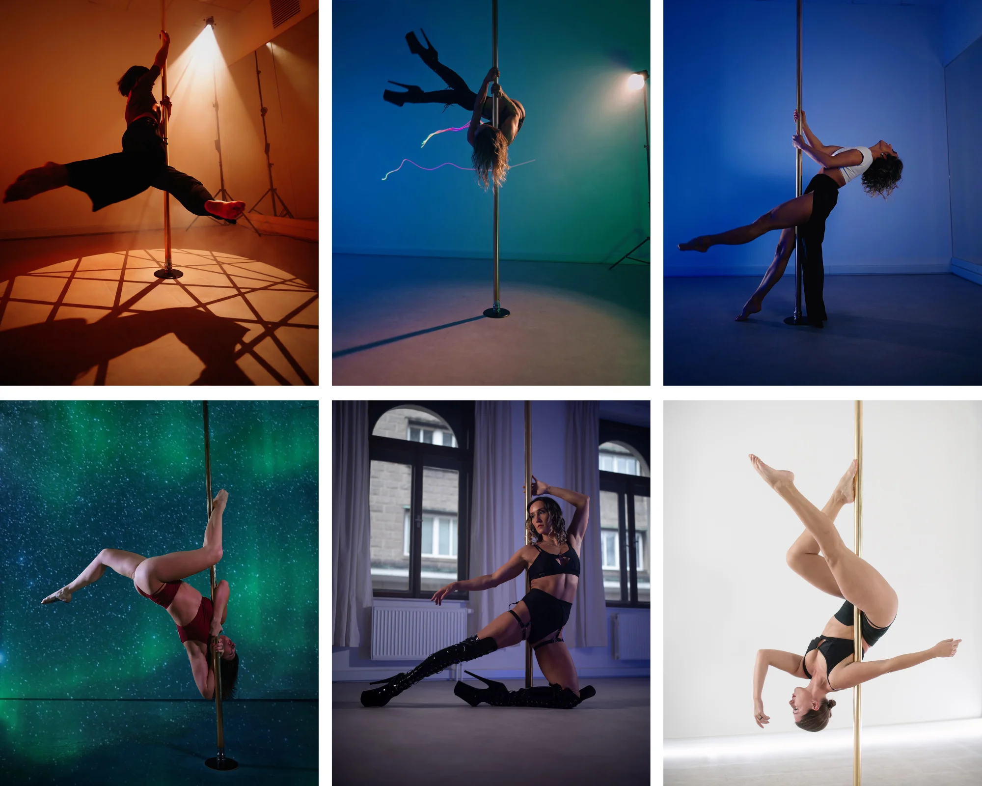 Zažijte pole dance a staňte se hvězdou: příprava na focení, soukromá lekce nebo kurz včetně natáčení