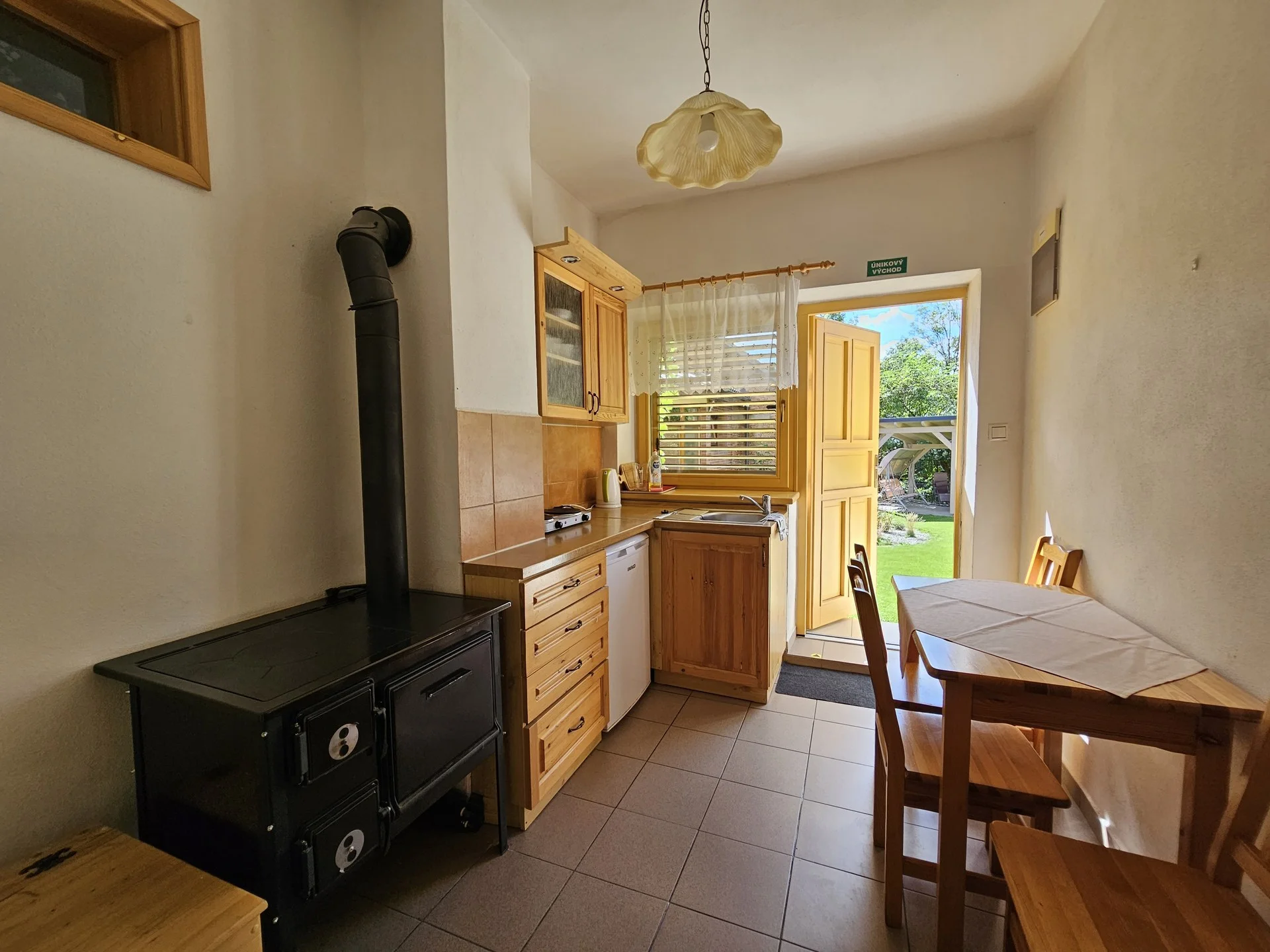 Pobyt v apartmánech na Liptově s výhledem na Kriváň, malým wellness a zahradou