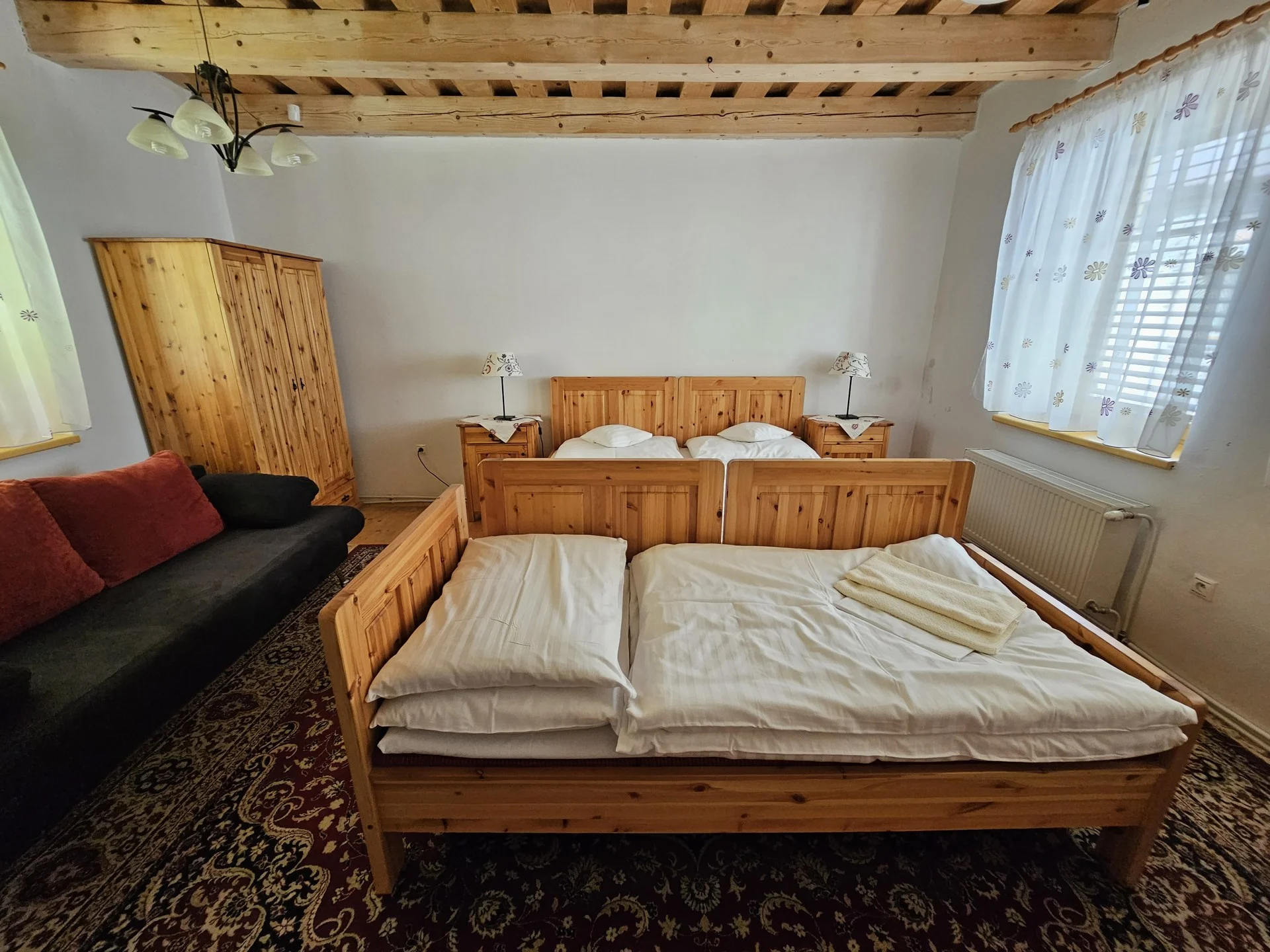 Pobyt v apartmánech na Liptově s výhledem na Kriváň, malým wellness a zahradou