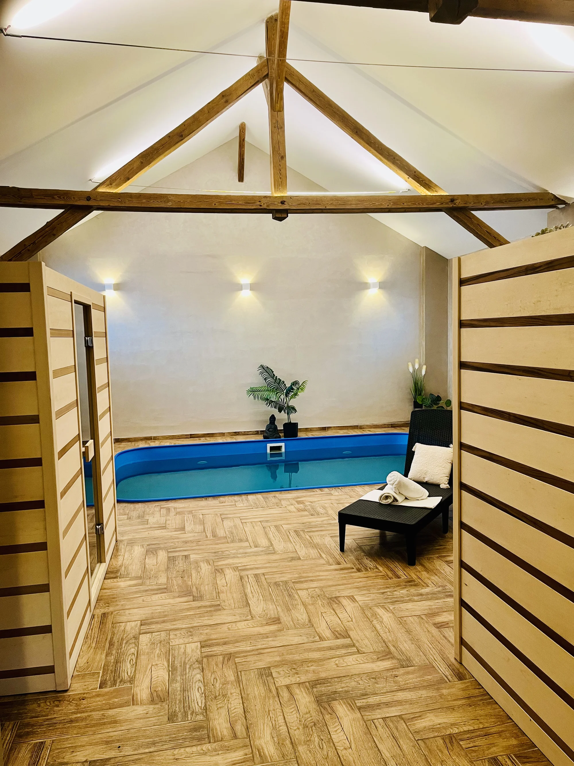 Privátní wellness i s láhví sektu pro 2 osoby: 1, 2 nebo 3 hod.