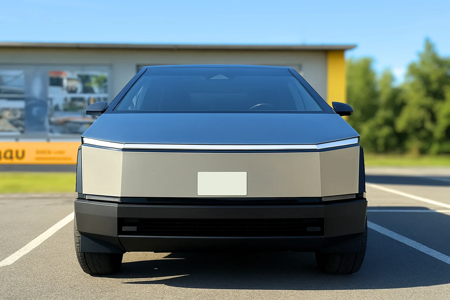 Řidičem či spolujezdcem ve voze Tesla Cybertruck: 1 až 3 kola s instruktorem