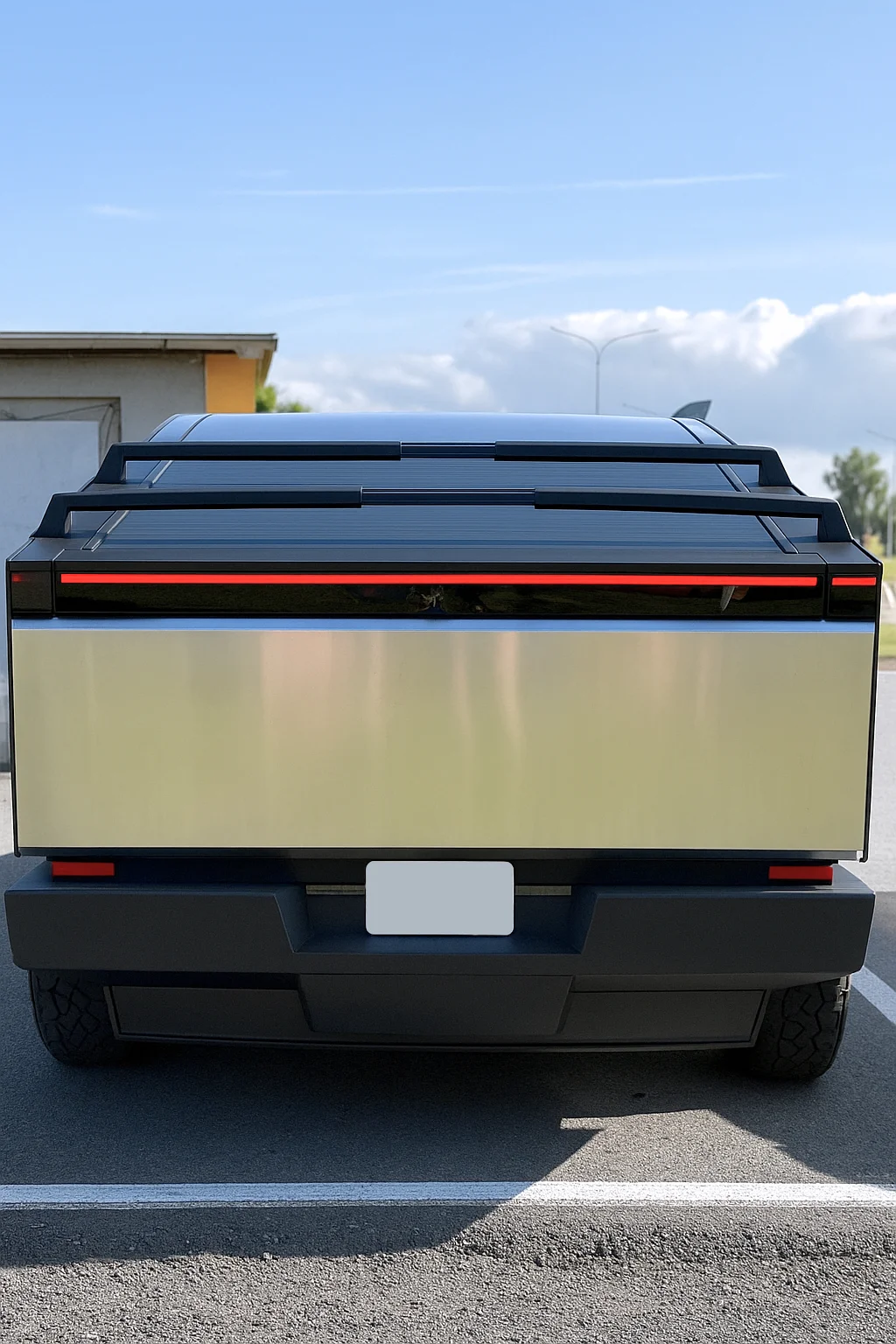 Řidičem či spolujezdcem ve voze Tesla Cybertruck: 1 až 3 kola s instruktorem