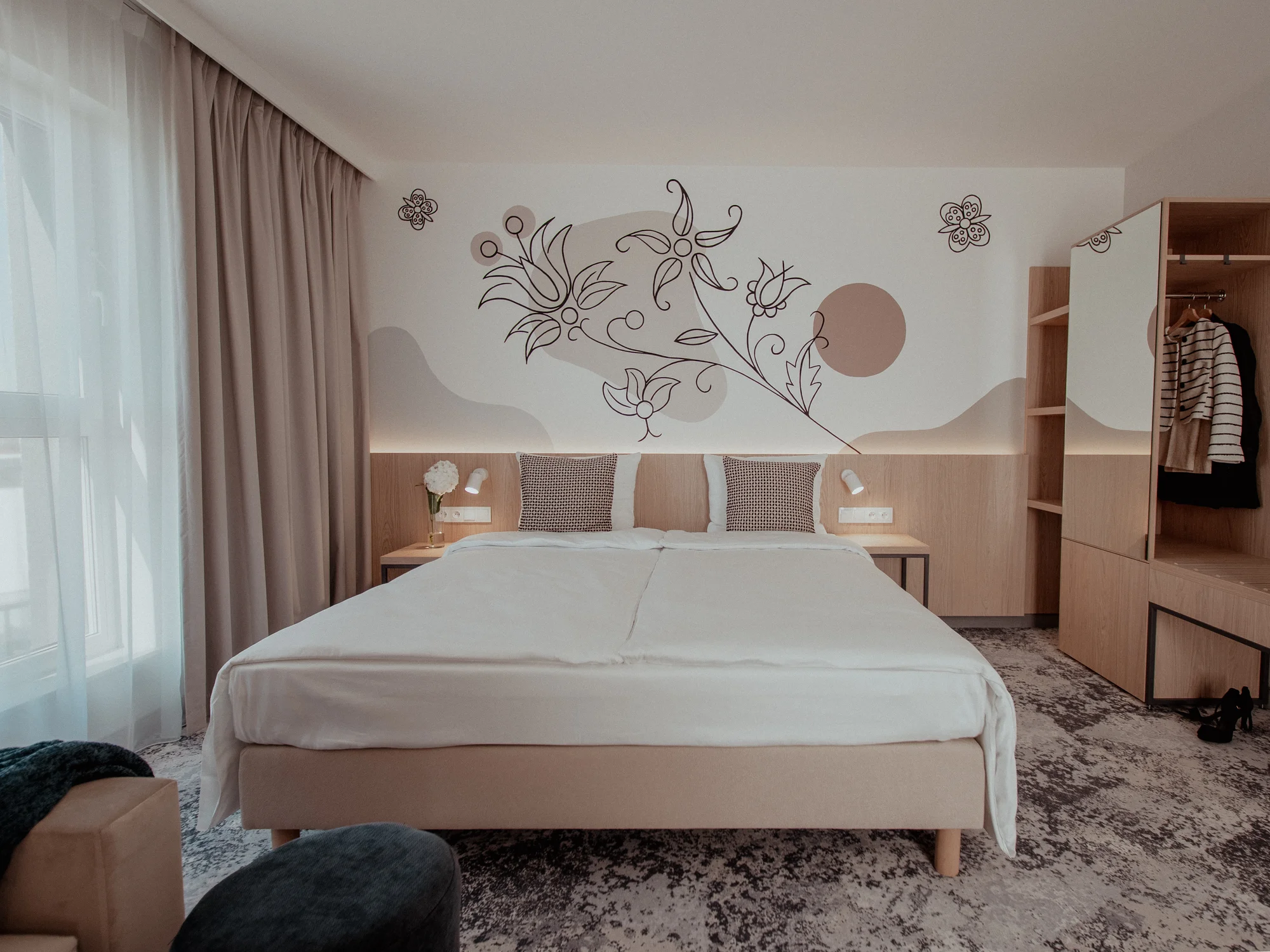 Nově postavený hotel v Gdaňsku se snídaní a neomezenou saunou