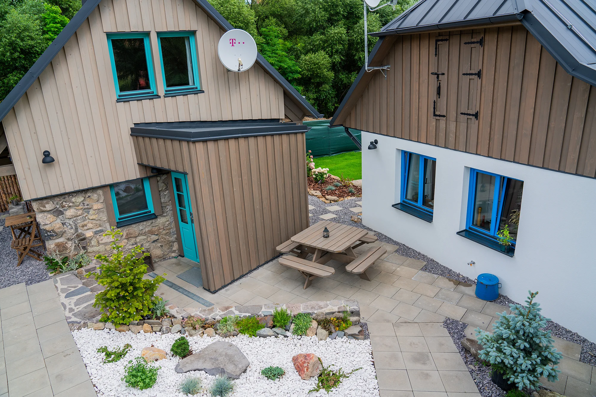 Unikátní chaloupky pro 6 až 8 osob: v obklopení přírody i blízko centra Banské Štiavnice