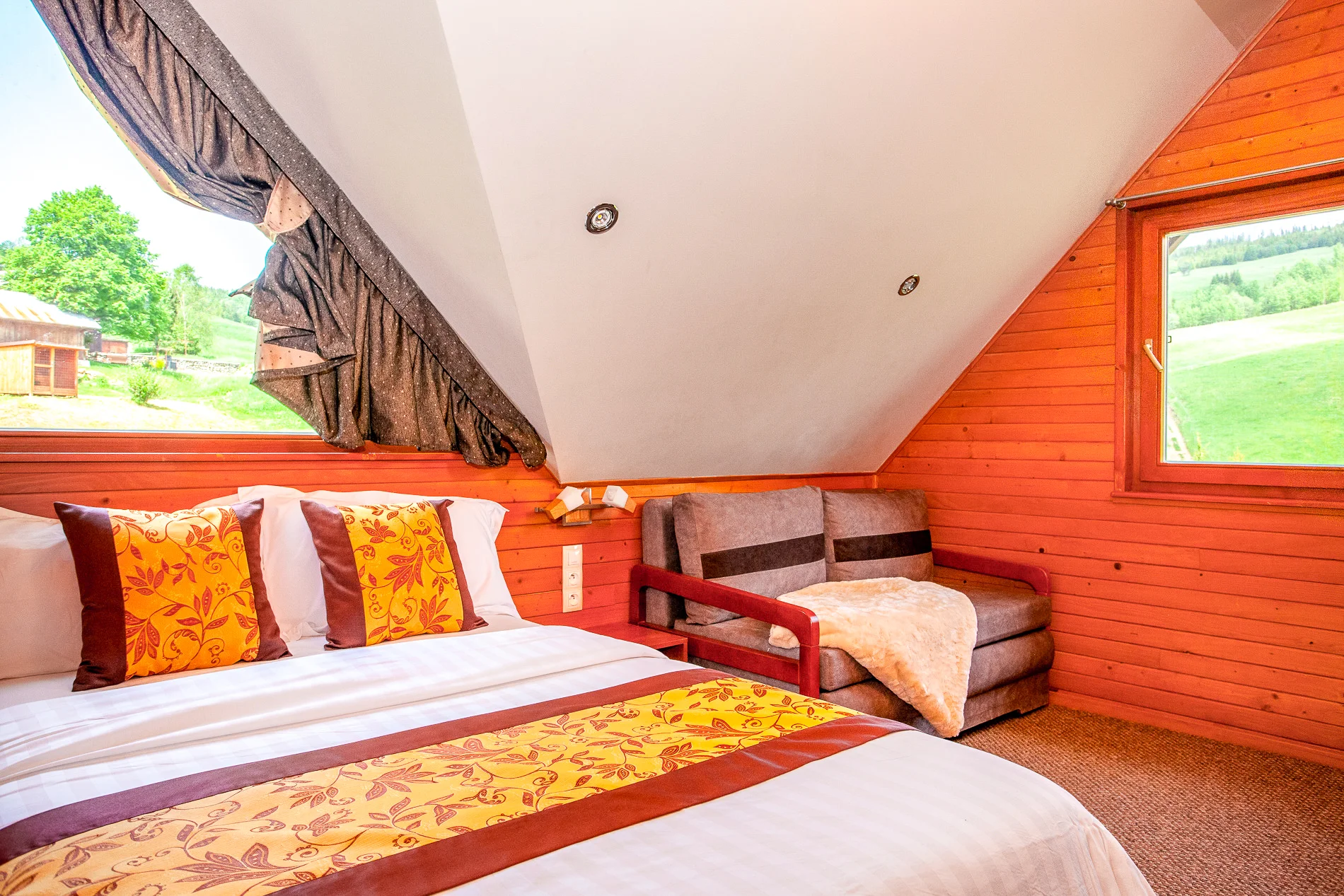 Komfortní chatky v nádherném prostředí Belianských Tater: pobyt vhodný pro rodiny i větší skupiny přátel