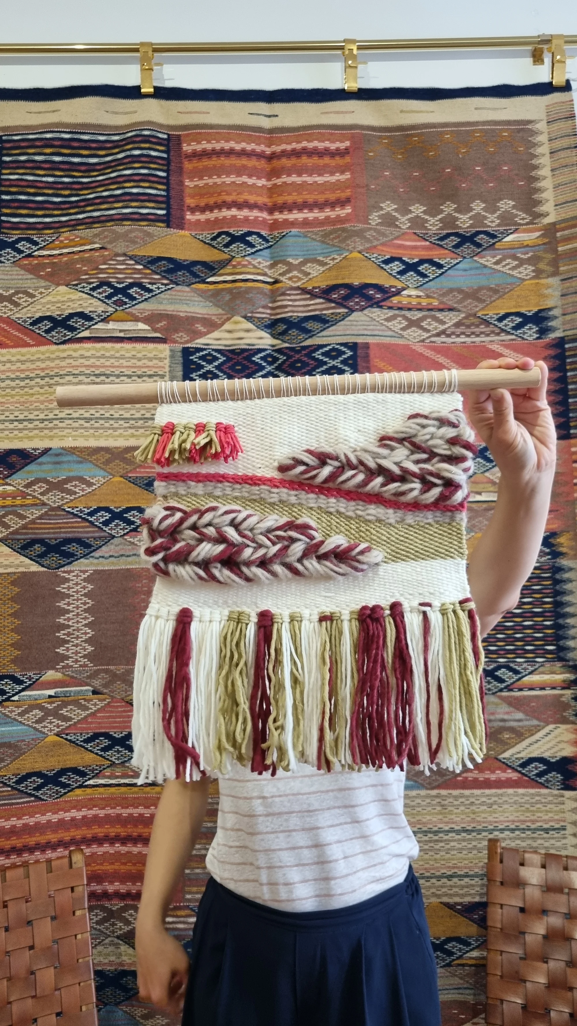 Odpočinkové kurzy tkaní: úplné základy, tvorba podtácku i tapiserie