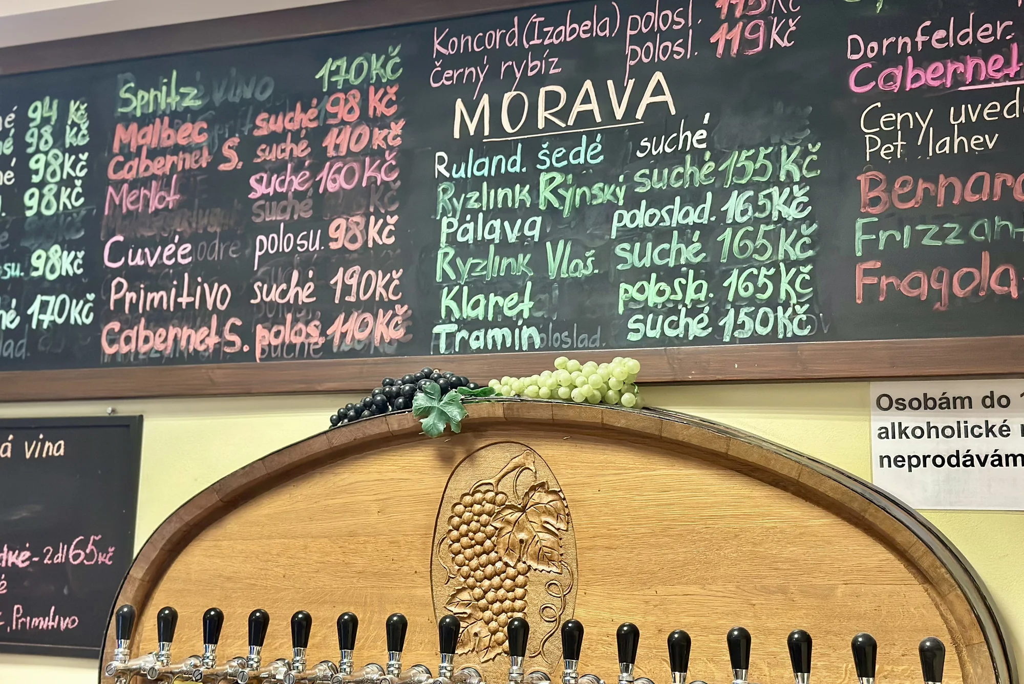 Otevřené vouchery v hodnotě 500-1500 Kč na cokoliv z Vinotéky u Mariny