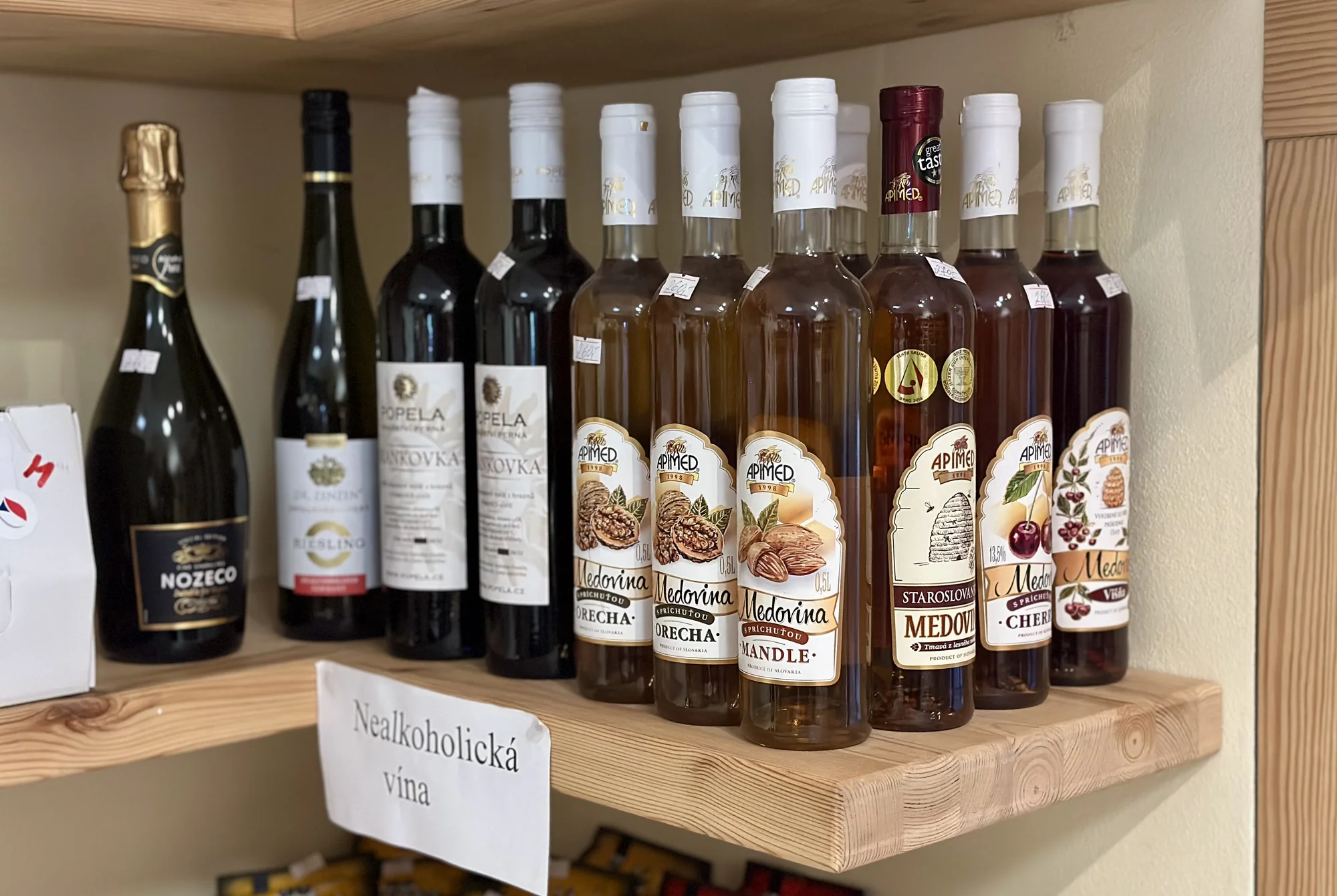 Otevřené vouchery v hodnotě 500-1500 Kč na cokoliv z Vinotéky u Mariny