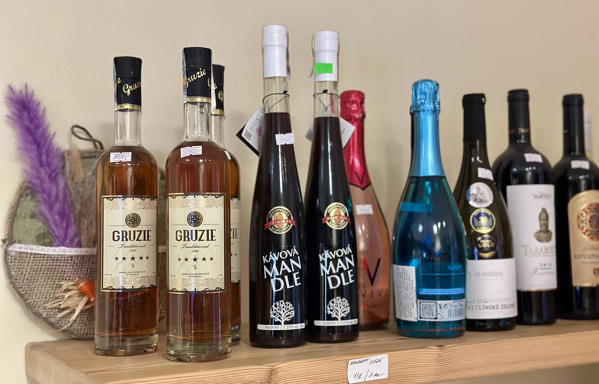 Otevřené vouchery v hodnotě 500-1500 Kč na cokoliv z Vinotéky u Mariny