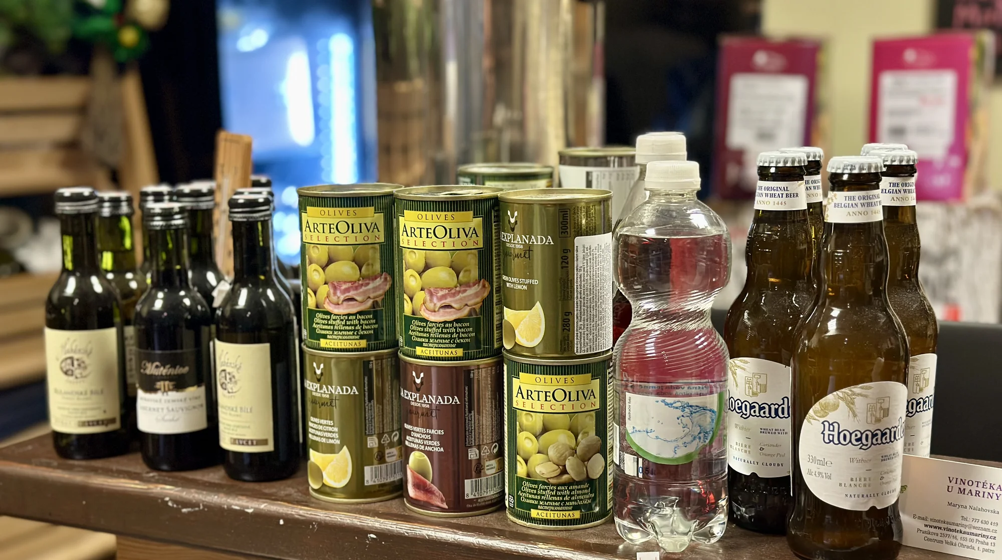 Otevřené vouchery v hodnotě 500-1500 Kč na cokoliv z Vinotéky u Mariny