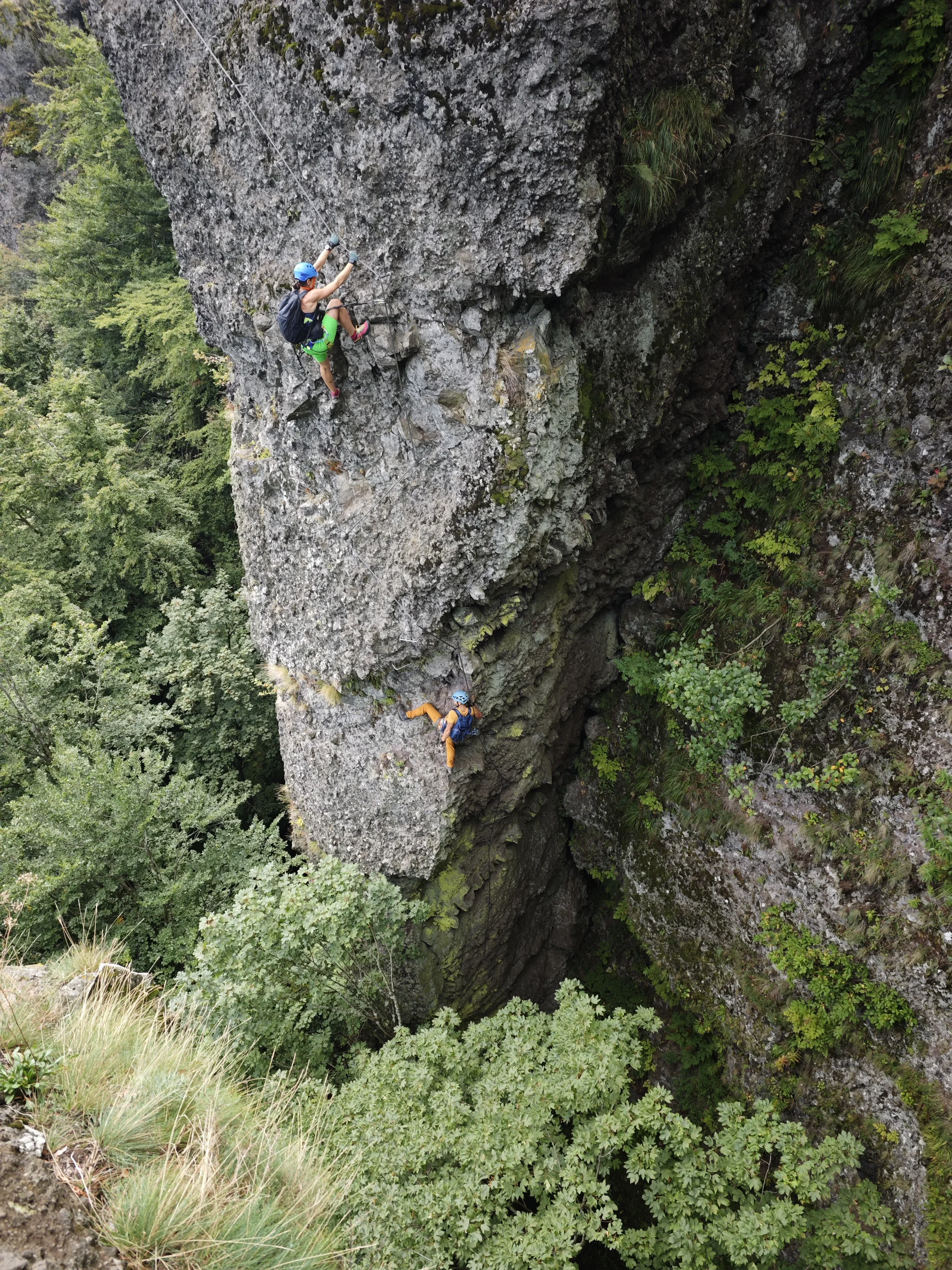 Skupinové ferratové kurzy s certifikovaným instruktorem na Slovensku pro pokročilé