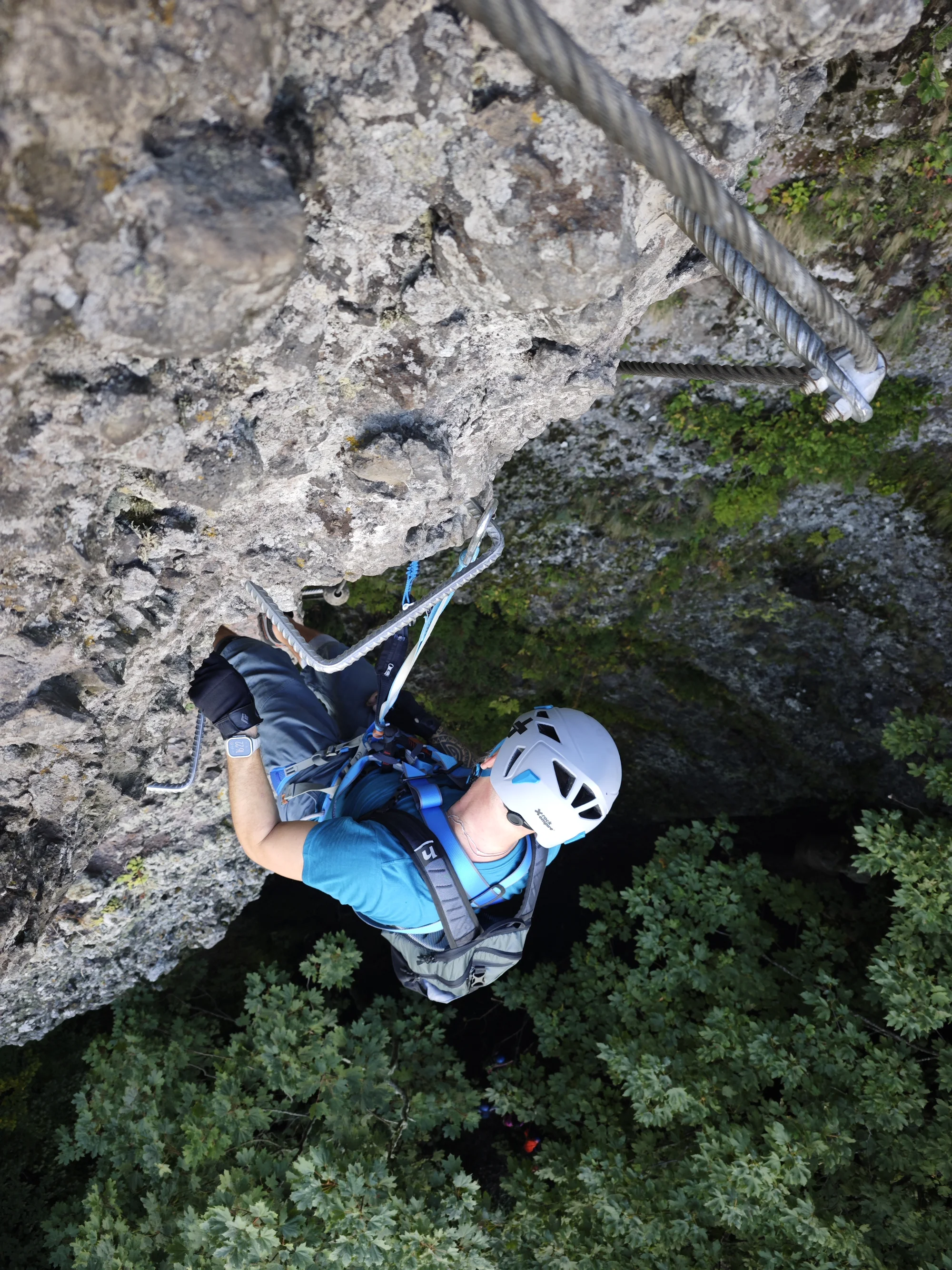 Skupinové ferratové kurzy s certifikovaným instruktorem na Slovensku pro pokročilé