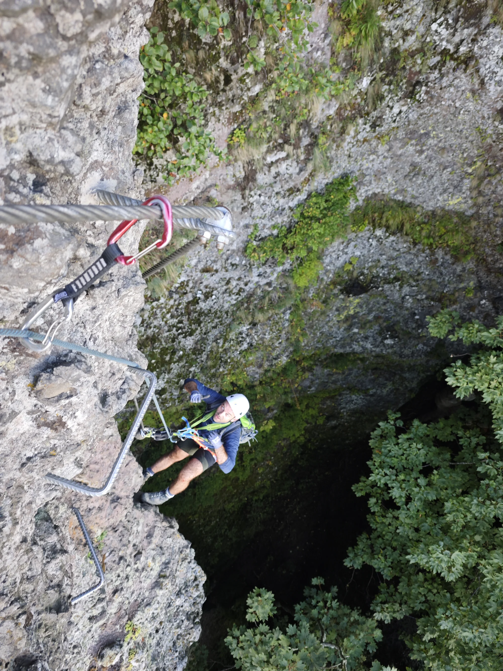 Skupinové ferratové kurzy s certifikovaným instruktorem na Slovensku pro pokročilé