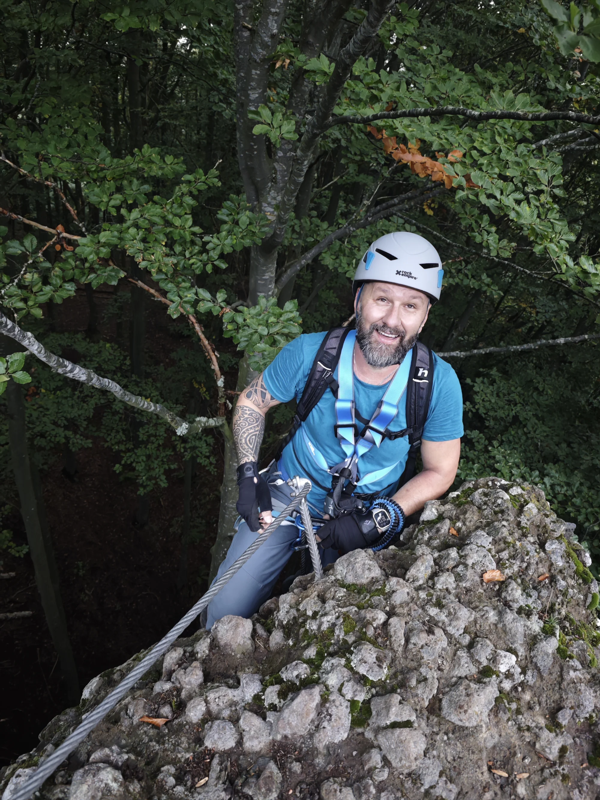 Skupinové ferratové kurzy s certifikovaným instruktorem na Slovensku pro pokročilé
