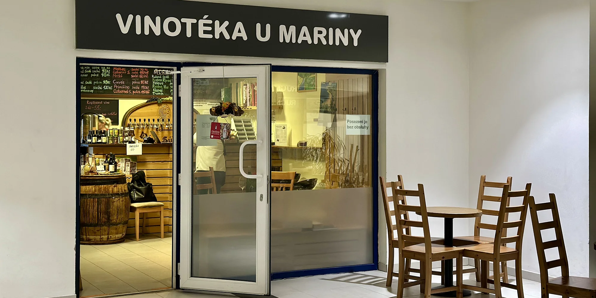 Otevřené vouchery v hodnotě 500-1500 Kč na cokoliv z Vinotéky u Mariny