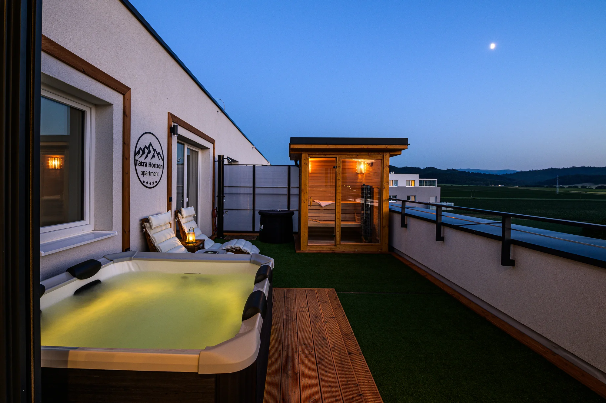 Klid a Tatry jako na dlani: pobyt v apartmánu v Popradu s privátním wellness pro 2–4 osoby