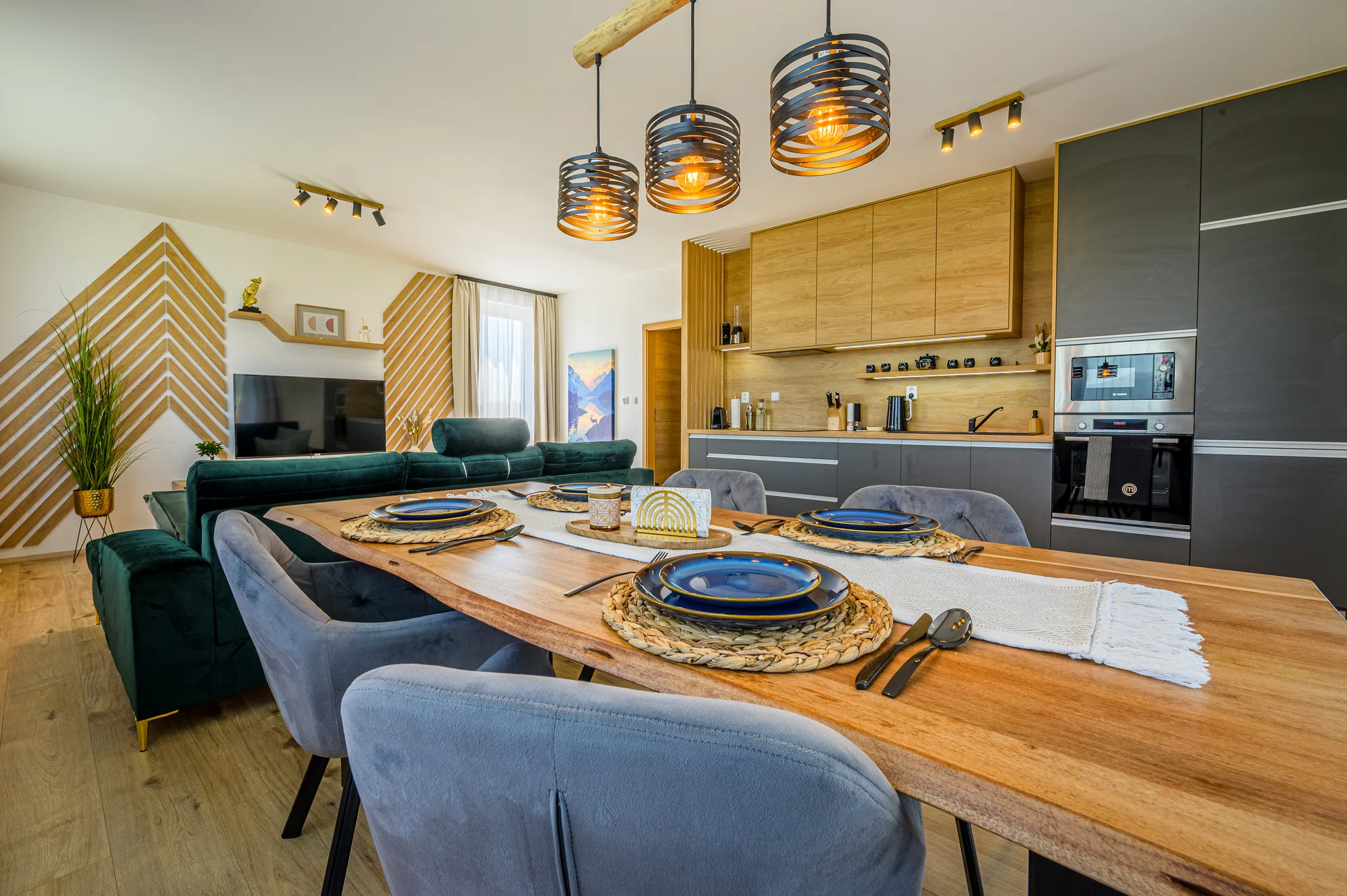 Klid a Tatry jako na dlani: pobyt v apartmánu v Popradu s privátním wellness pro 2–4 osoby